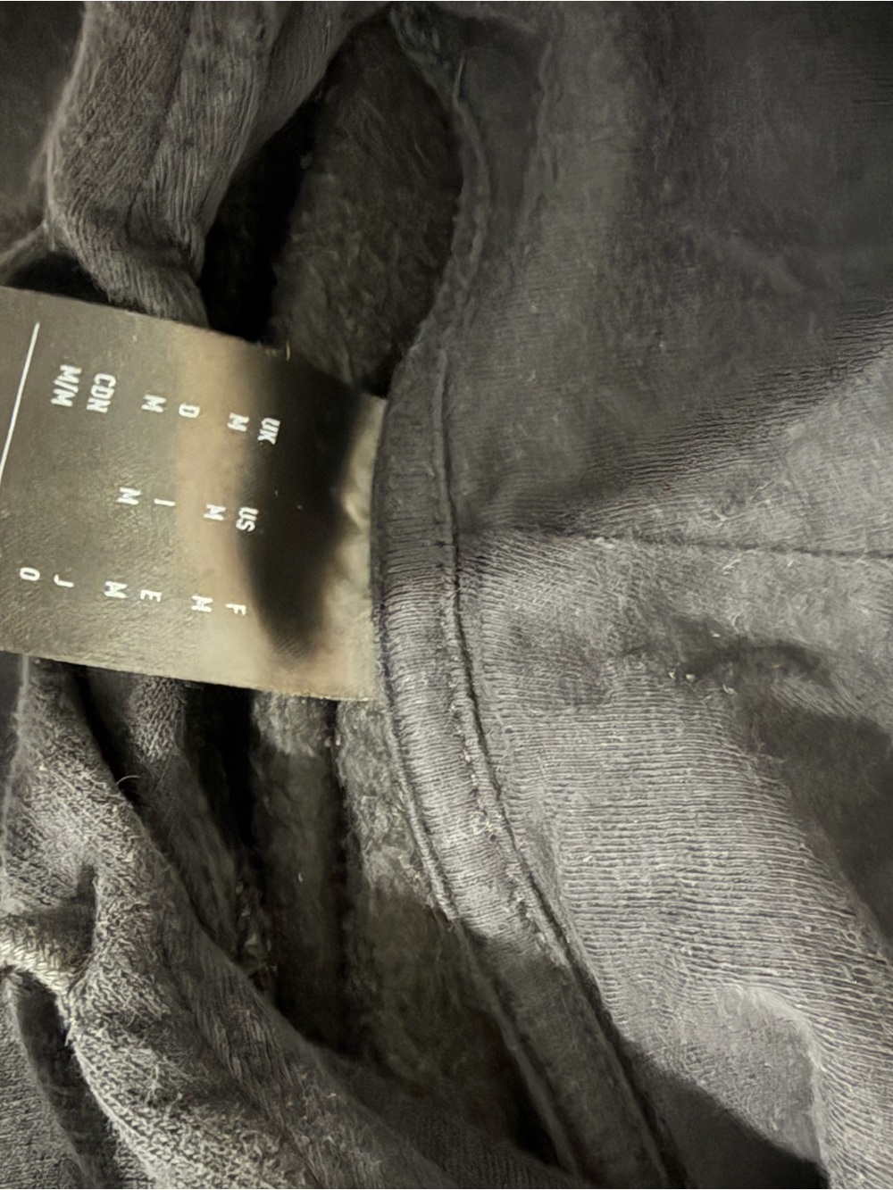 adidas Black Hooded Sweatshirt with Subtle Logo - Picture 3 of 3